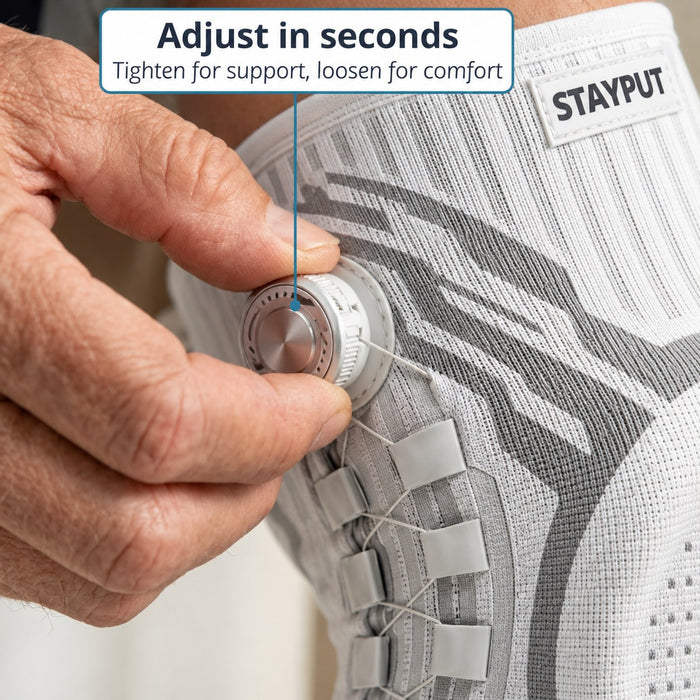 StayPut Dial knee brace
