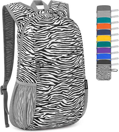 Packable backpack detail