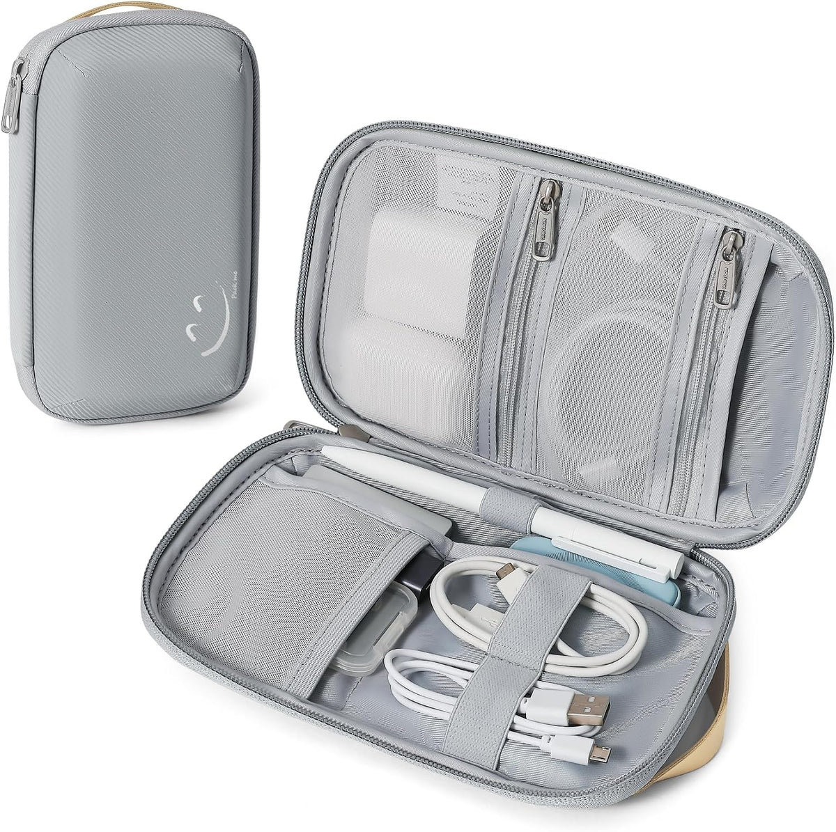 Kelvoi travel cord organizer, cable organizer for electronic accessories