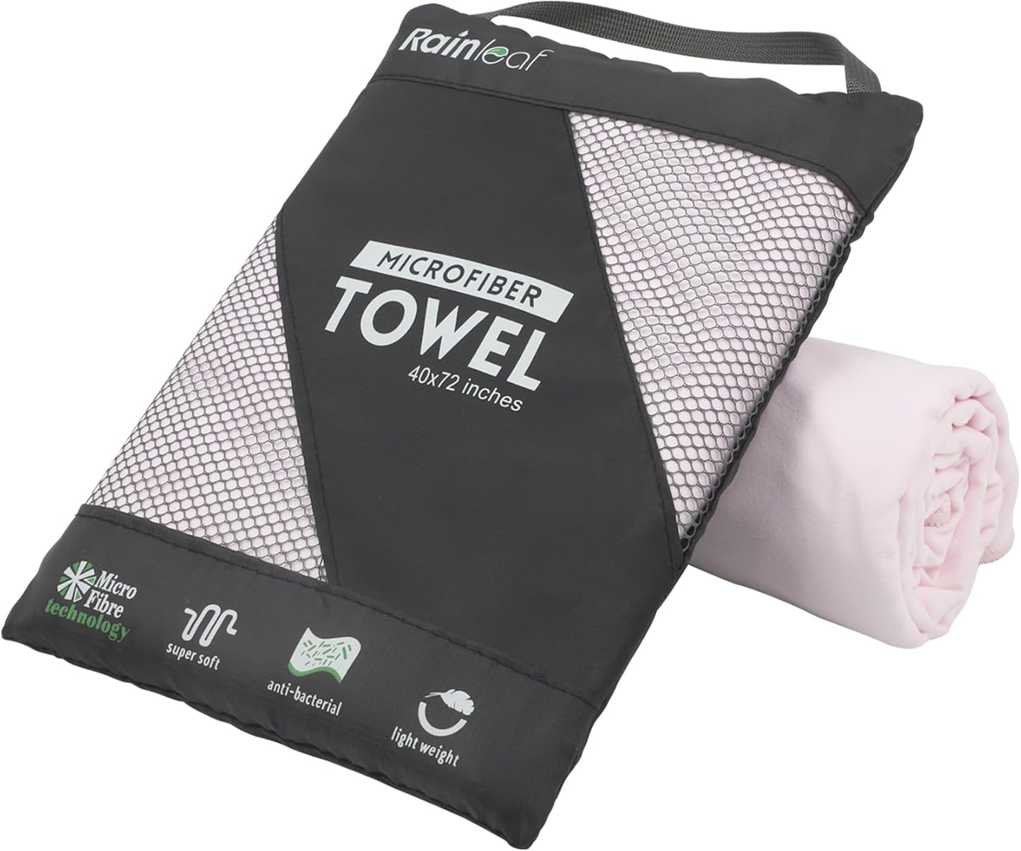 Microfiber Towel Quick Dry Camping & Travel & Gym Towel. Compact