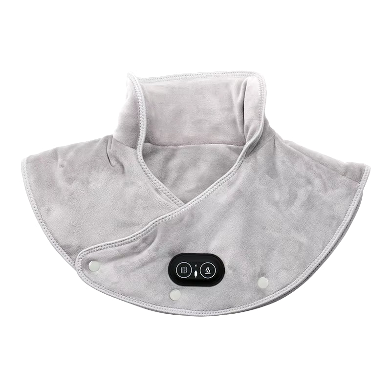 Electric Heating Shoulder Neck Pad Massager USB Cervical Brace Wrap Thermal Compress Relieve Pain Fatigue Warm Back Brace Tool