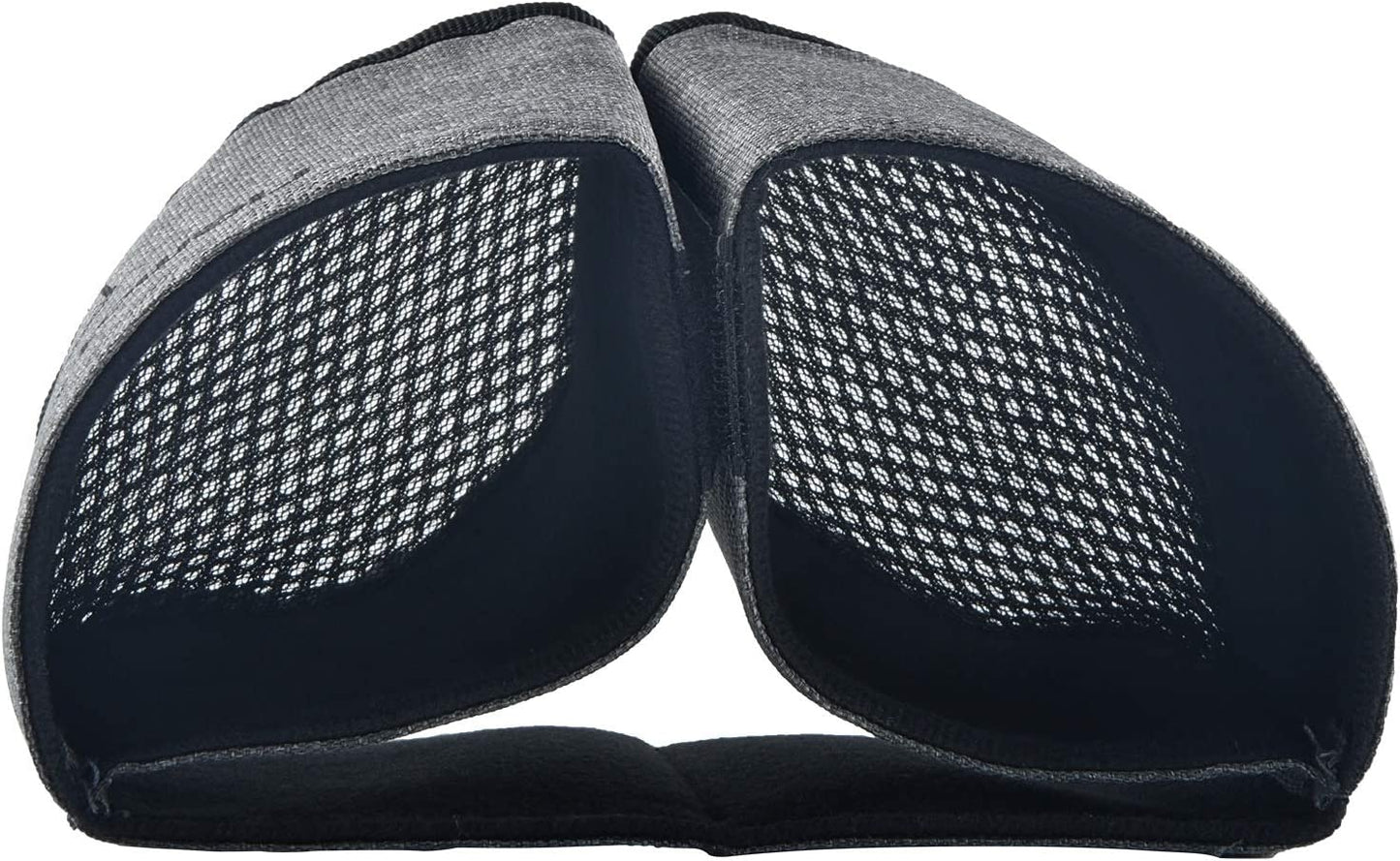 Luggage Travel Cup Holder Free Hand Drink Carrier - Hold Two Coffee Mugs - Fits Roll on Suitcase Handles - Gifts for Flight Attendants Travelers Accessories Grey