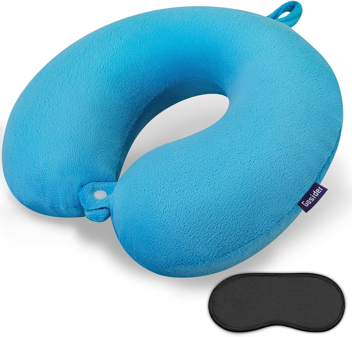 Memory Foam Neck Pillow, Travel Neck Pillow, Beige