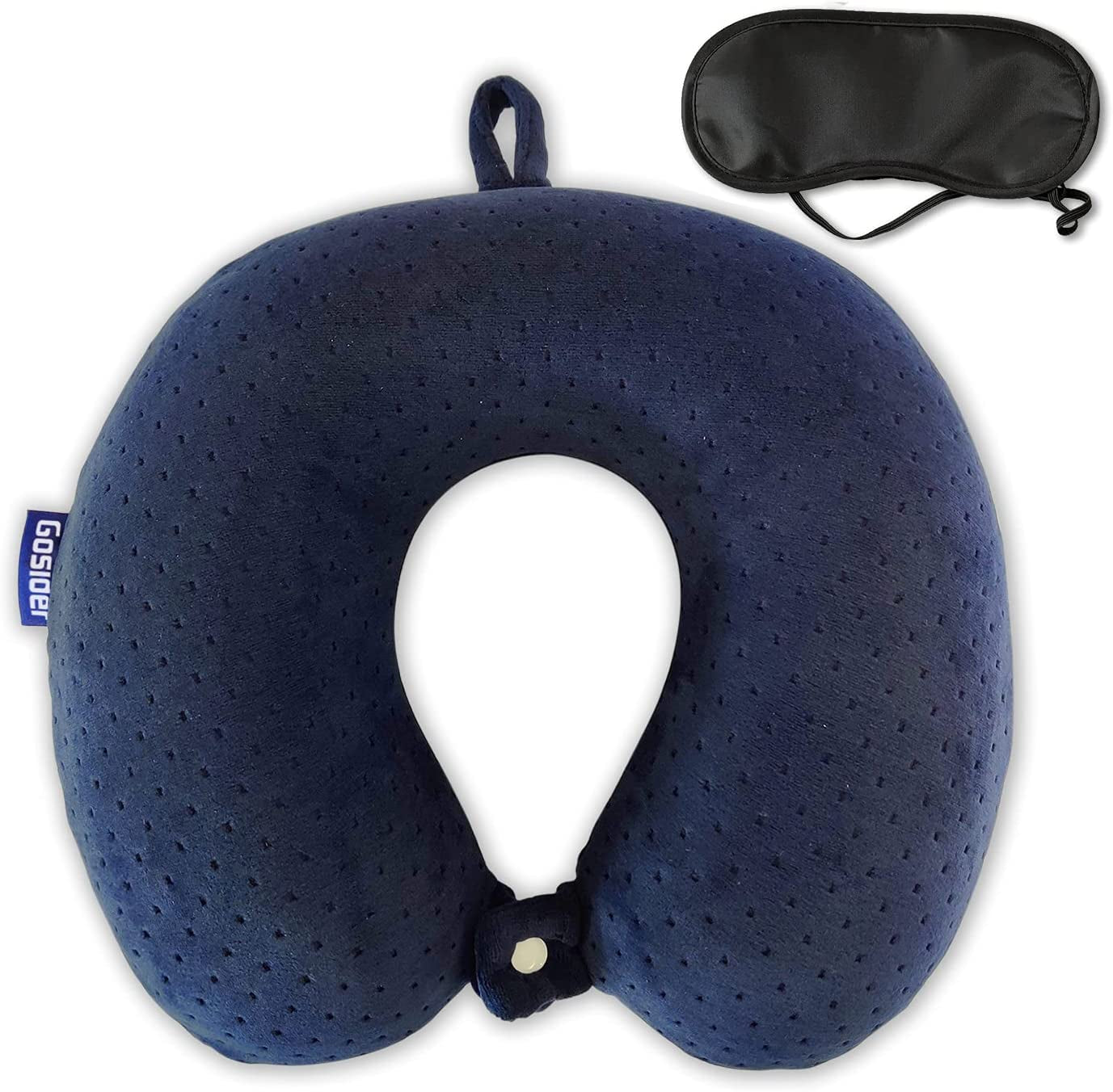 Memory Foam Neck Pillow, Travel Neck Pillow, Beige