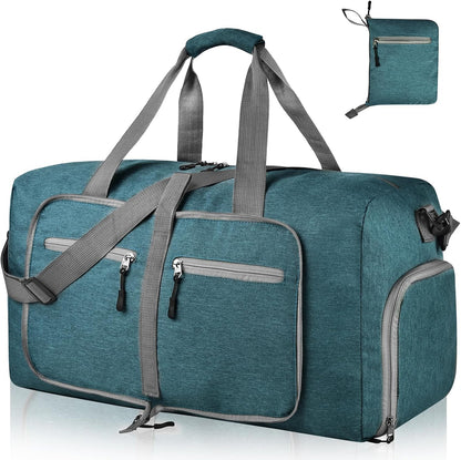 40L Foldable Duffle Bag, Travel & Weekender, Overnight, Gym