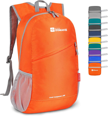 Packable backpack capacity