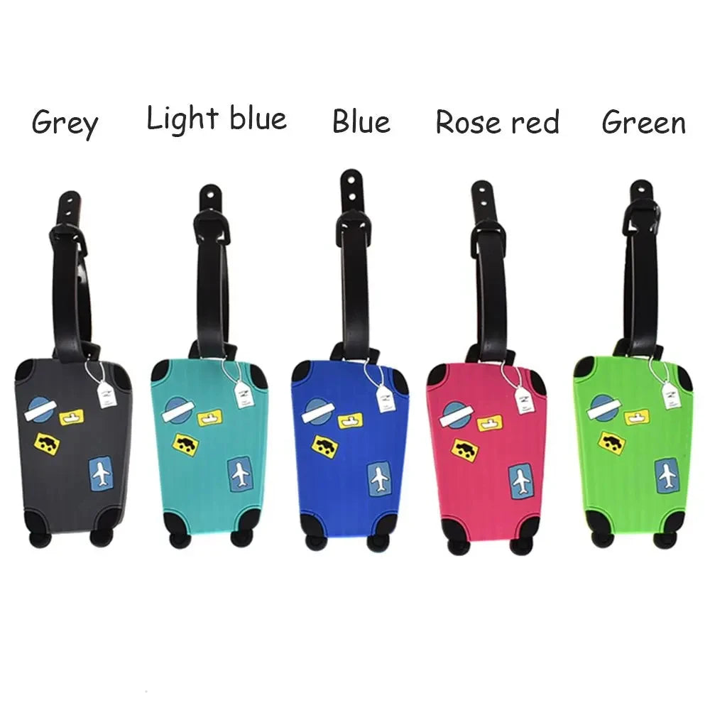 TagMark silicone luggage tags 5 pack