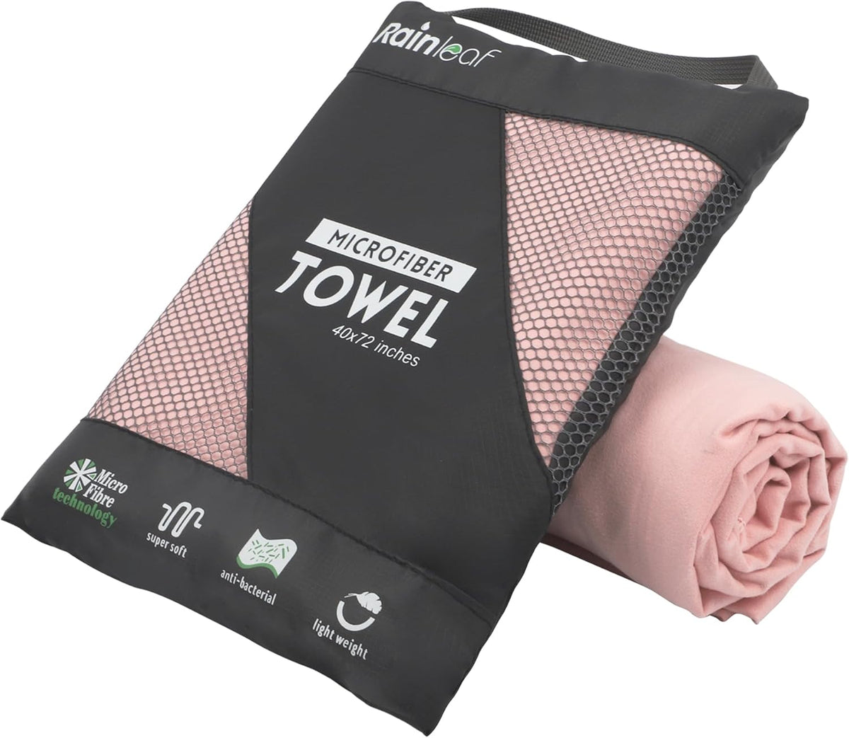 Microfiber Towel Quick Dry Camping & Travel & Gym Towel. Compact
