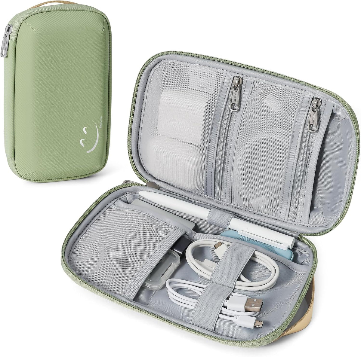 Kelvoi travel cord organizer, cable organizer for electronic accessories