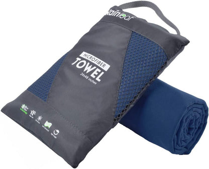 Microfiber Towel Quick Dry Camping & Travel & Gym Towel. Compact