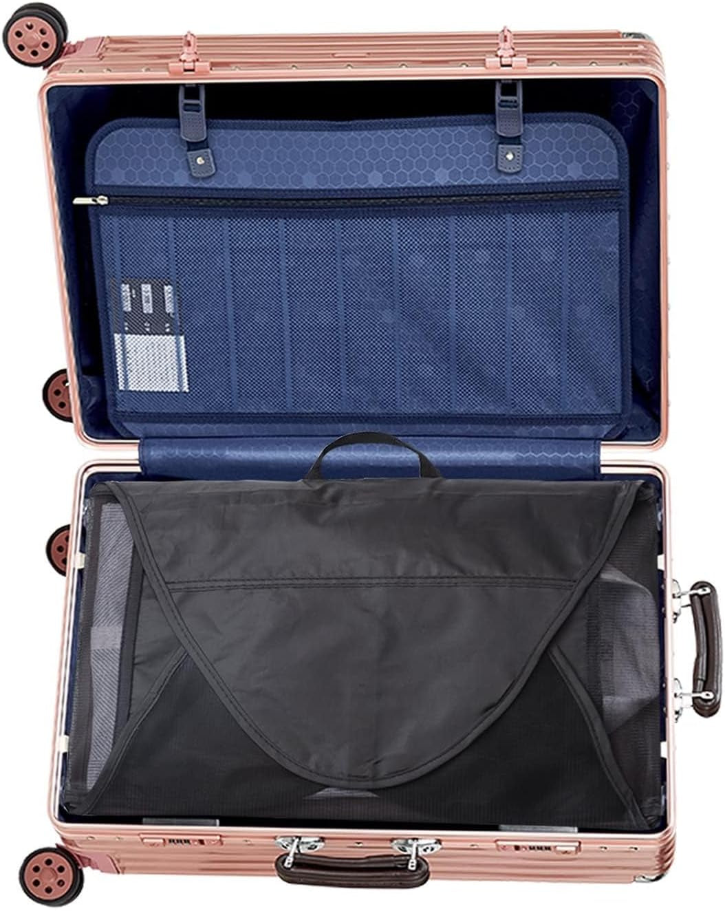 Garment Packing Folder for Travel Clothes Organizer Travel Garment Bag Luggage Accessory Black
