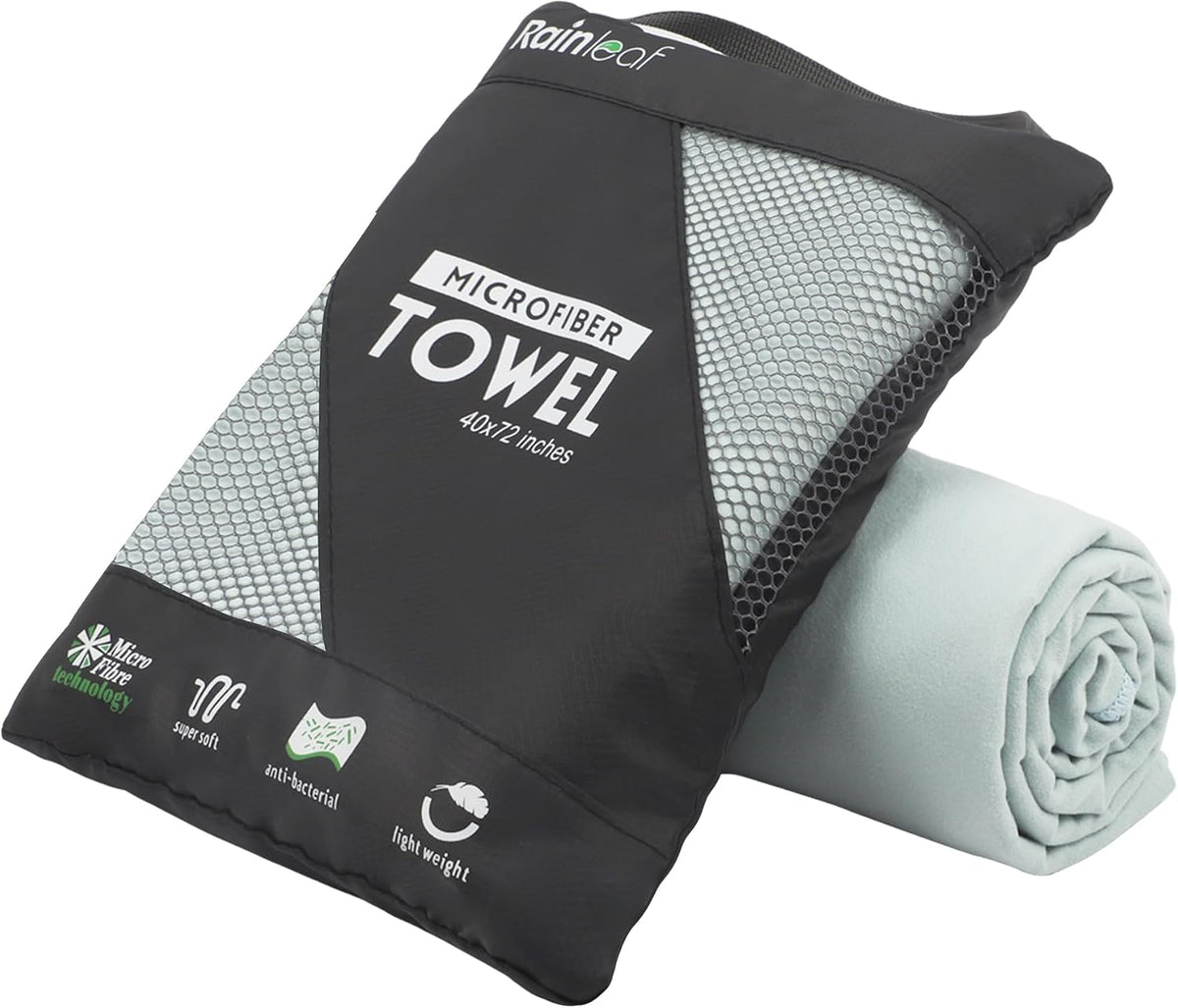 Microfiber Towel Quick Dry Camping & Travel & Gym Towel. Compact
