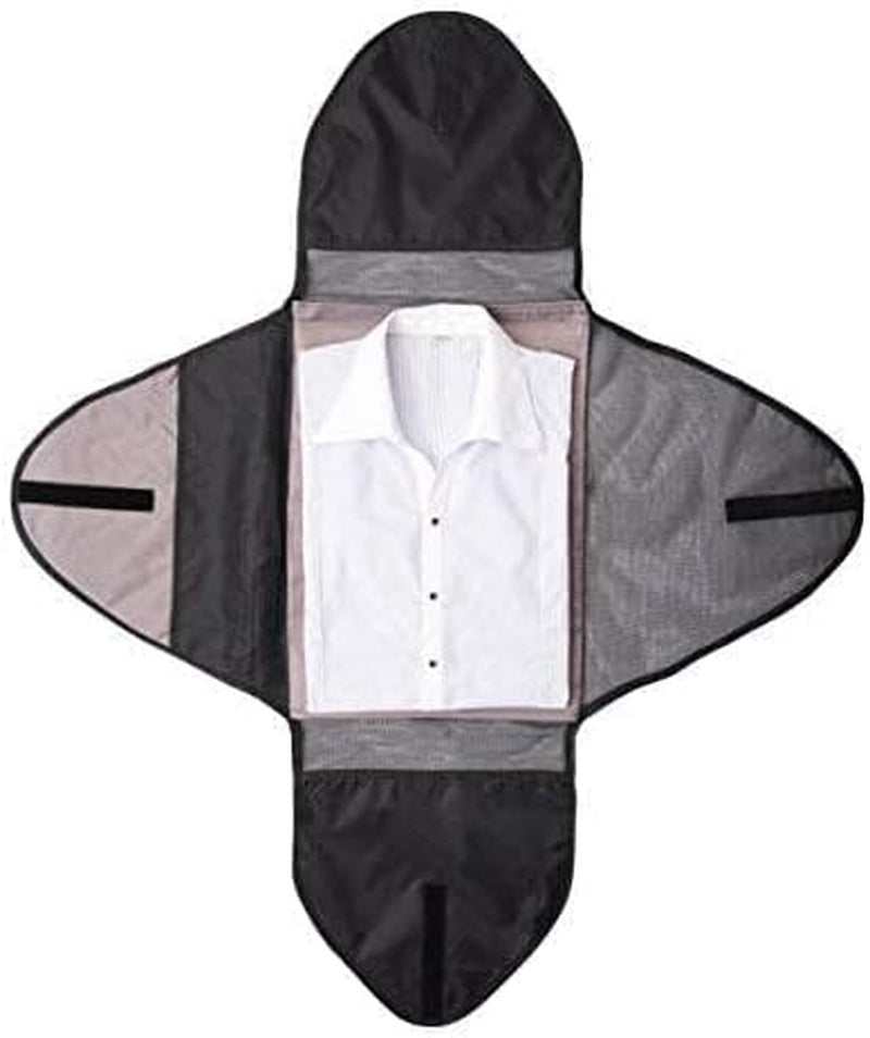 Garment Packing Folder for Travel Clothes Organizer Travel Garment Bag Luggage Accessory Black