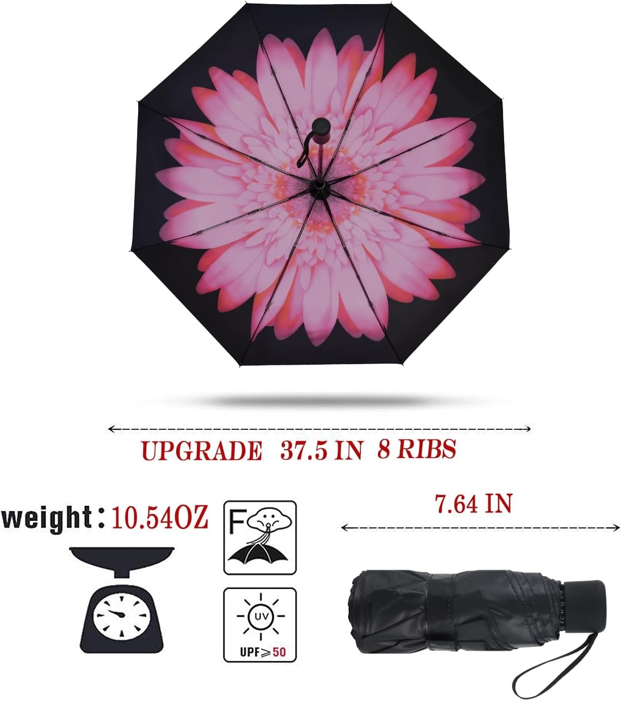 Travel Umbrella - Lightweight Portable Mini Compact Umbrellas-Factory Outlet Shop