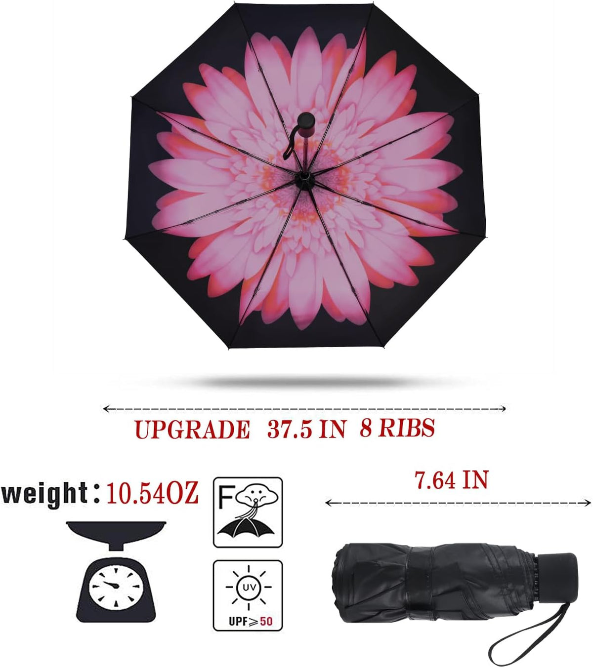 Travel Umbrella - Lightweight Portable Mini Compact Umbrellas-Factory Outlet Shop