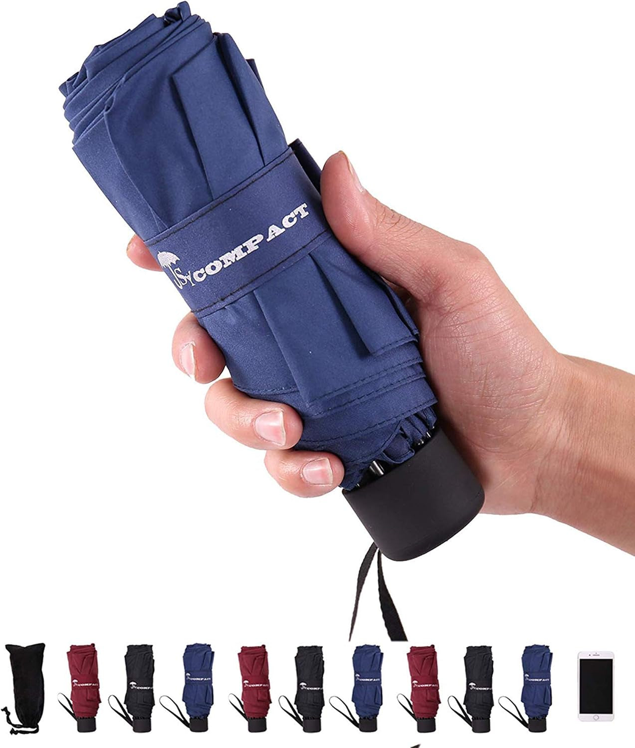 Travel Umbrella - Lightweight Portable Mini Compact Umbrellas-Factory Outlet Shop