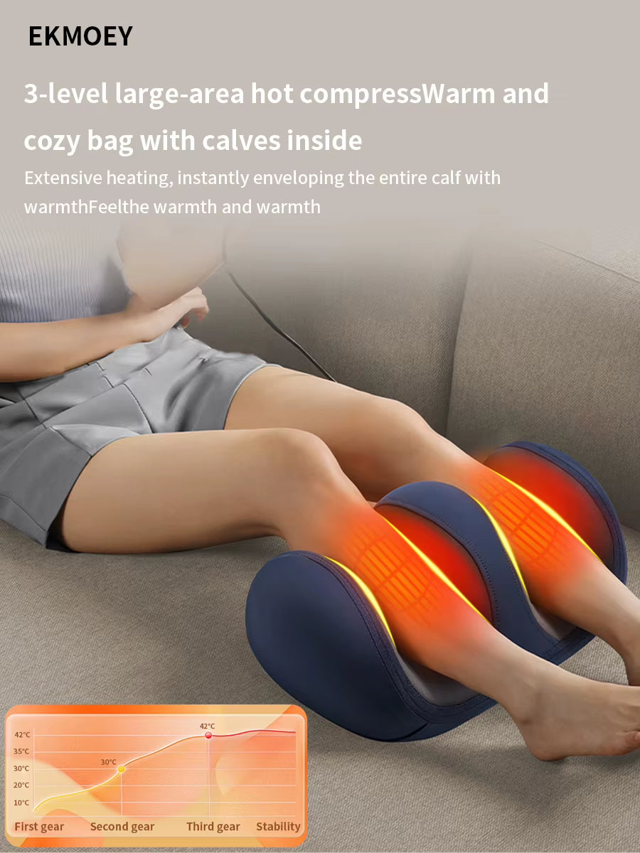 Foot Massager Machine with Heat,3 Adjustable Modes, Shiatsu Feet and Leg Massager,Kneading Rolling for Foot,Calf,Ankle,Leg,Plantar, Massage Gift for Mom/Dad/Women/Men (With Remote Control)