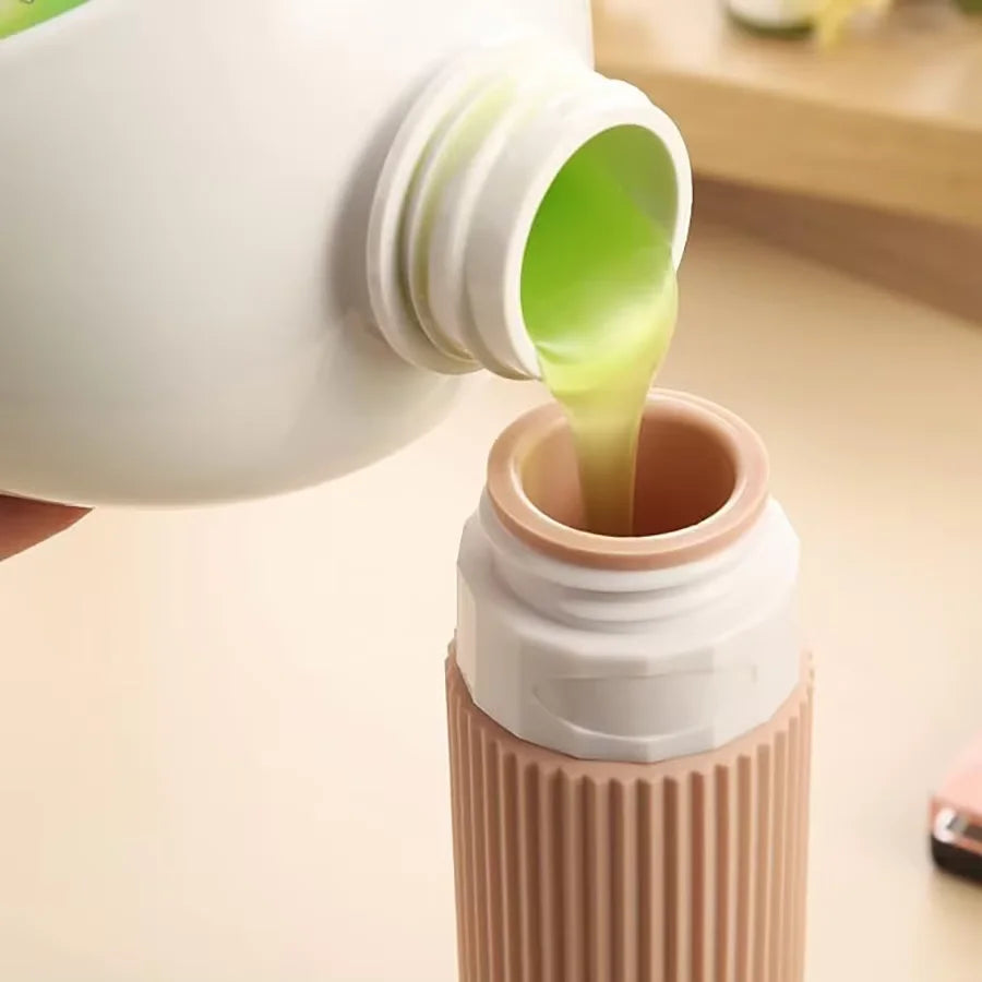 90ML Silicone Travel Bottle Tsa Approved Portable Leak Proof Squeeze Size Container Clear Toiletry Bag Accessory 01