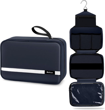 Toiletry bag packed