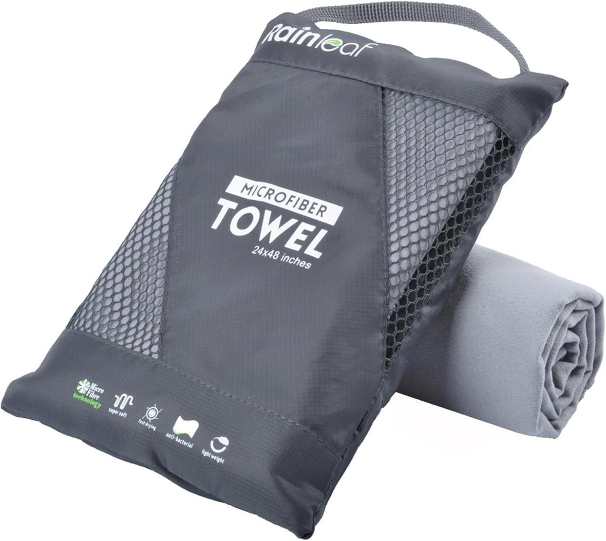 Microfiber Towel Quick Dry Camping & Travel & Gym Towel. Compact