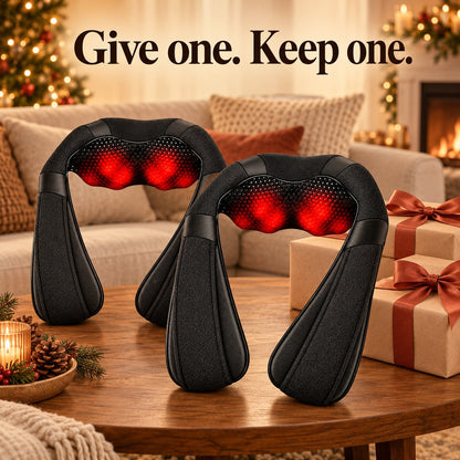 Two KneadWrap massagers with gift boxes: give one, keep one